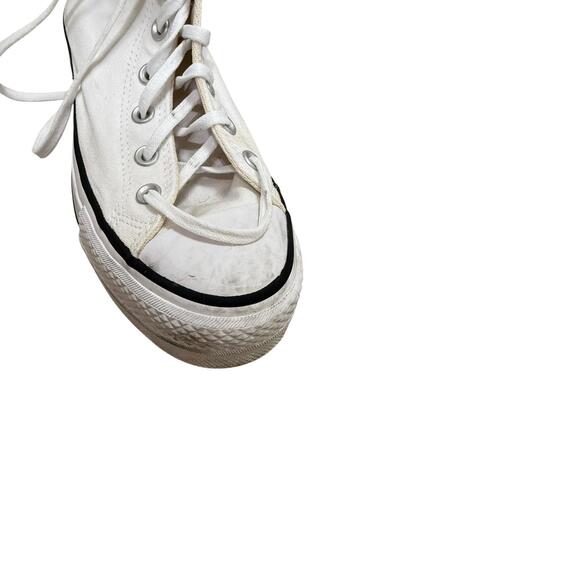 Converse Chuck Taylor All Star High Top Sneakers White 7.5 HIgh Tops - Picture 5 of 9